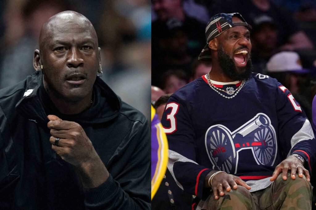 Michael Jordan at 62 vs LeBron blindfolded Only MrBeast would dare