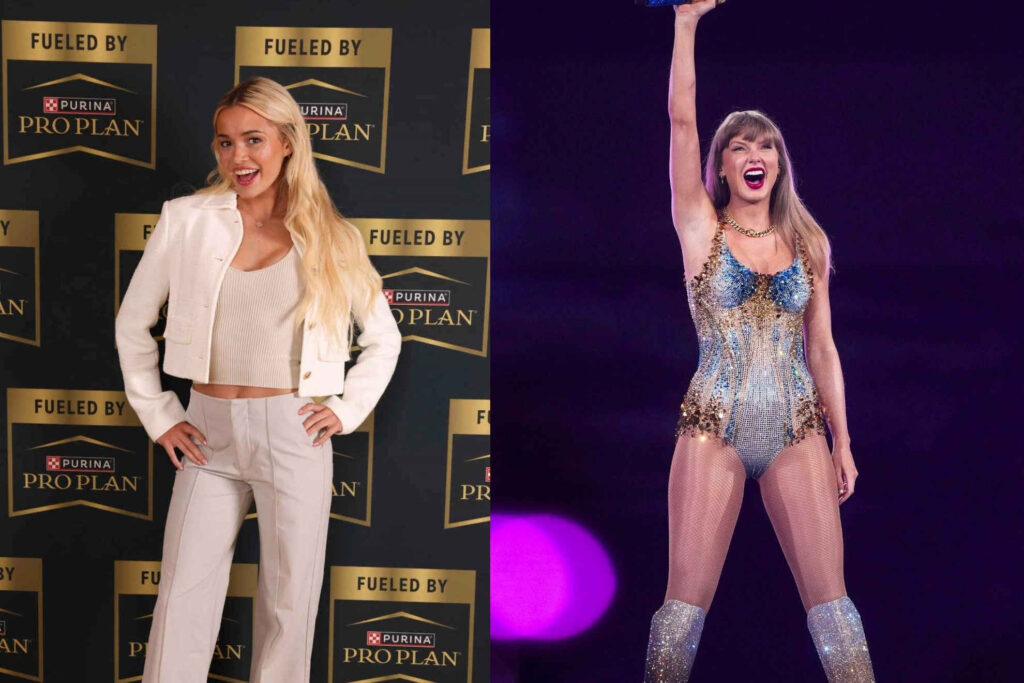 Olivia Dunne takes notes from Taylor Swift to be a stylish WAG