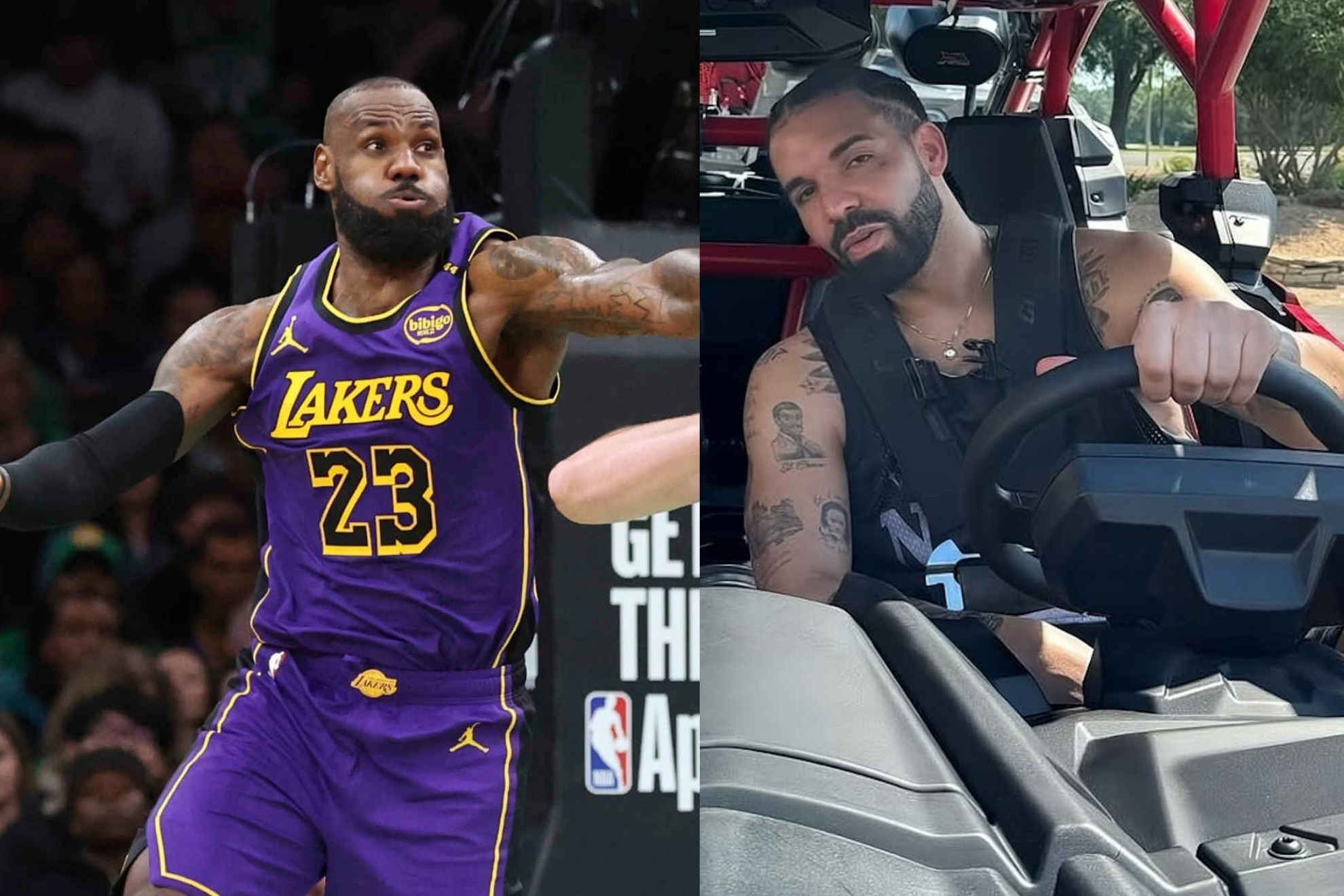 LeBron James vs Drake secrets, erased tattoos, and tension with no end