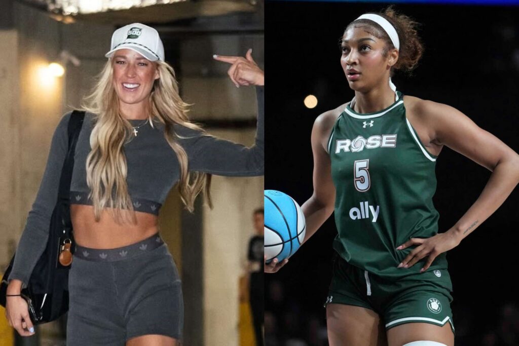 Sophie Cunningham reminds Angel Reese that the team comes first