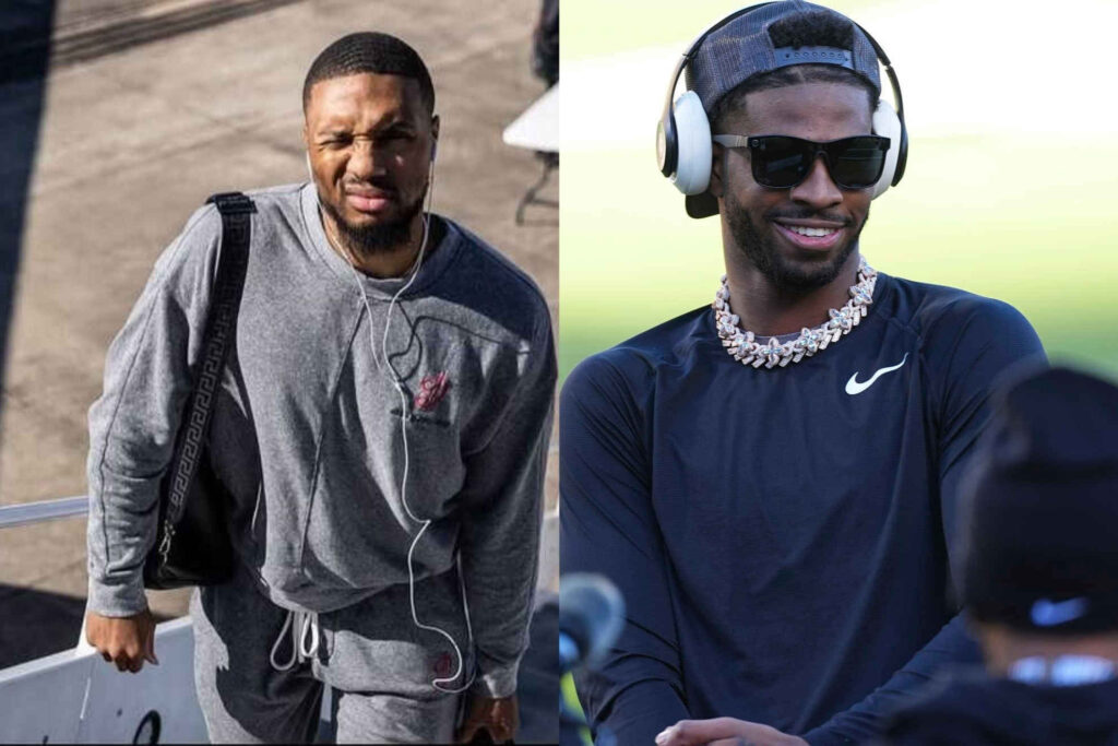 Damian Lillard calls for a QB change in the Raiders and puts Shedeur Sanders on the table