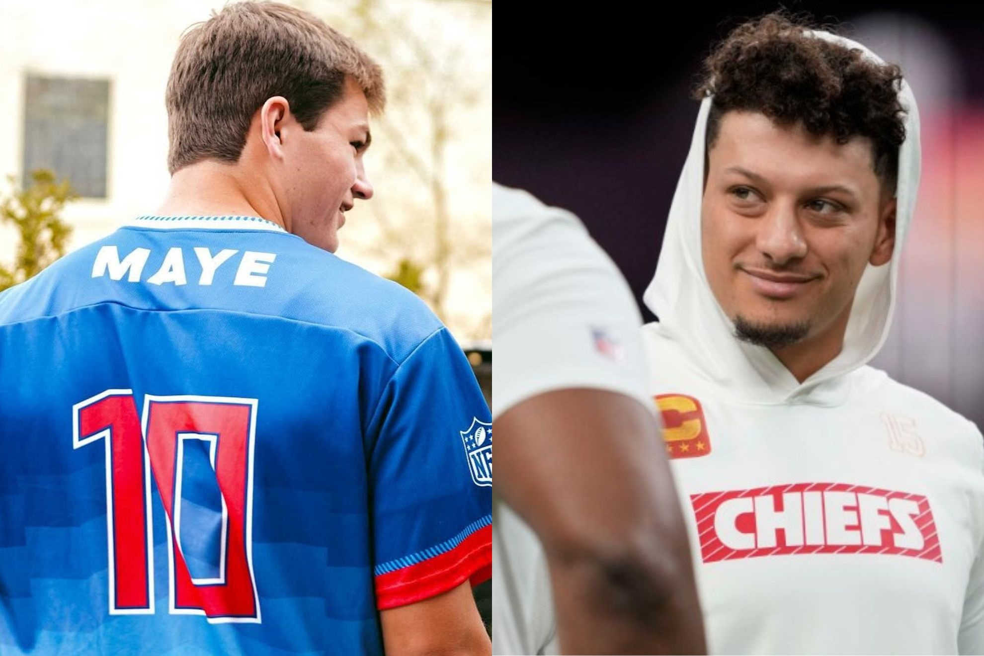 Drake Maye matches Mahomes and surpasses Brady