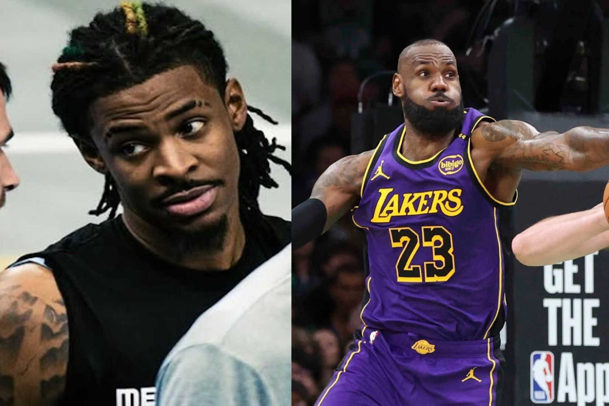 Ja Morant laughs at LeBron James’ “Second Decision”