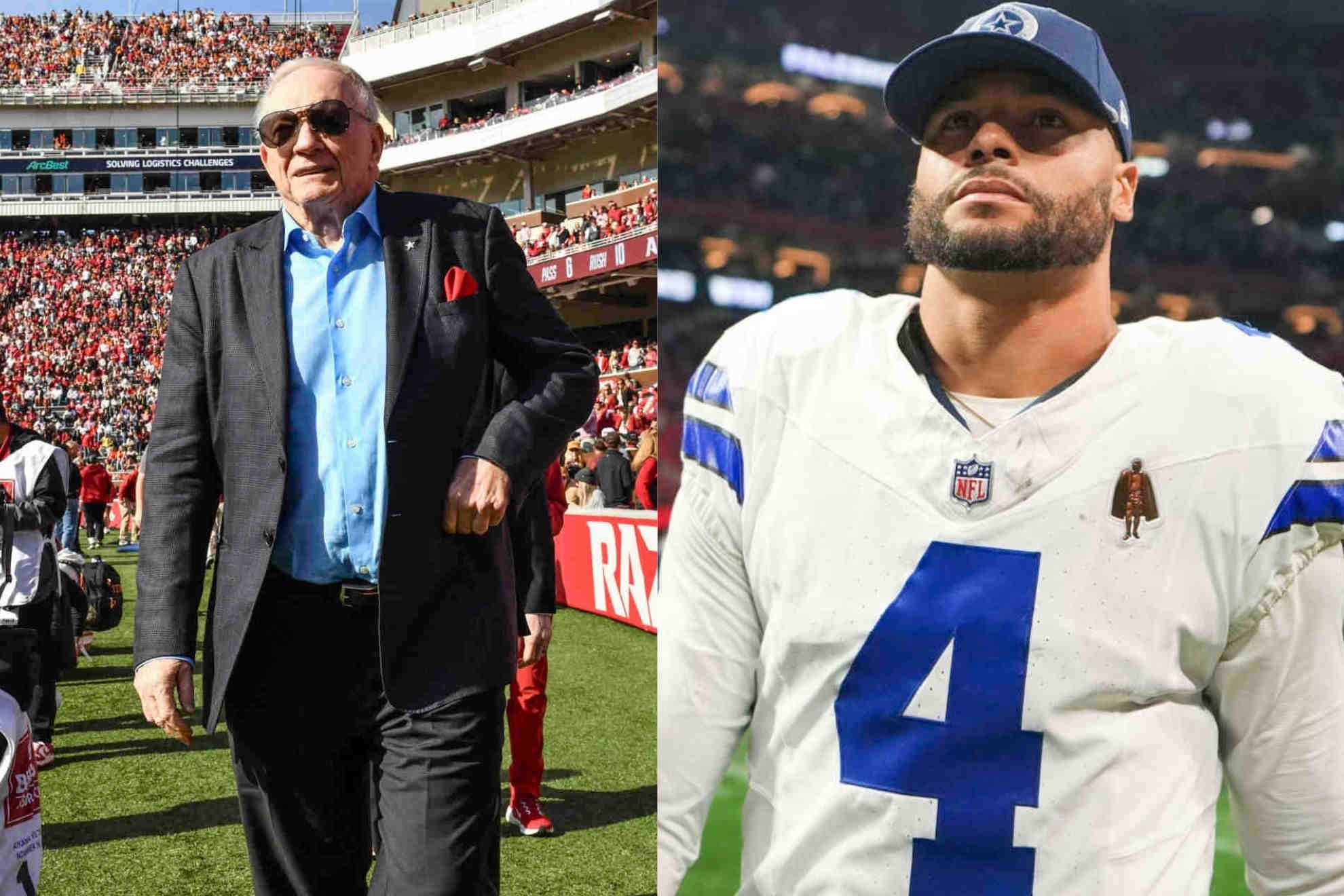 Jerry Jones launches his MVP campaign for Dak Prescott