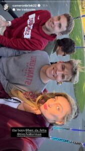 Cameron Brink unleashes charm and style at Stanford with an unforgettable selfie alongside Ben Felter