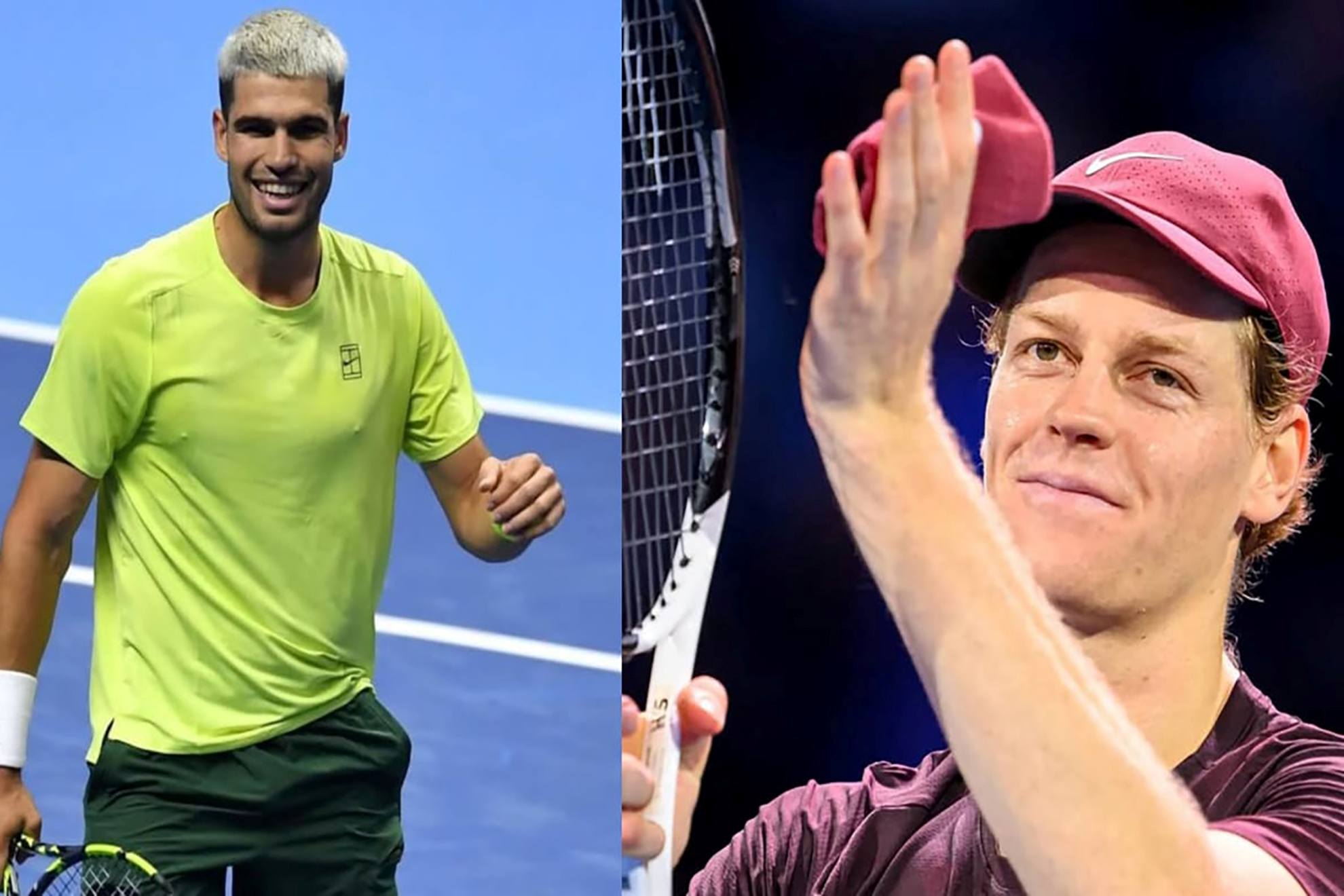 Jannik Sinner and Carlos Alcaraz