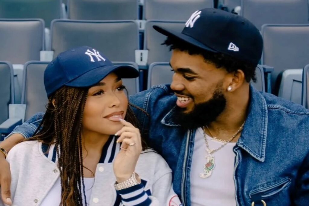 Jordyn Woods and Karl Anthony Towns
