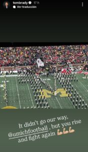 Tom Brady speaks candidly about Michigan humbling loss to Ohio State